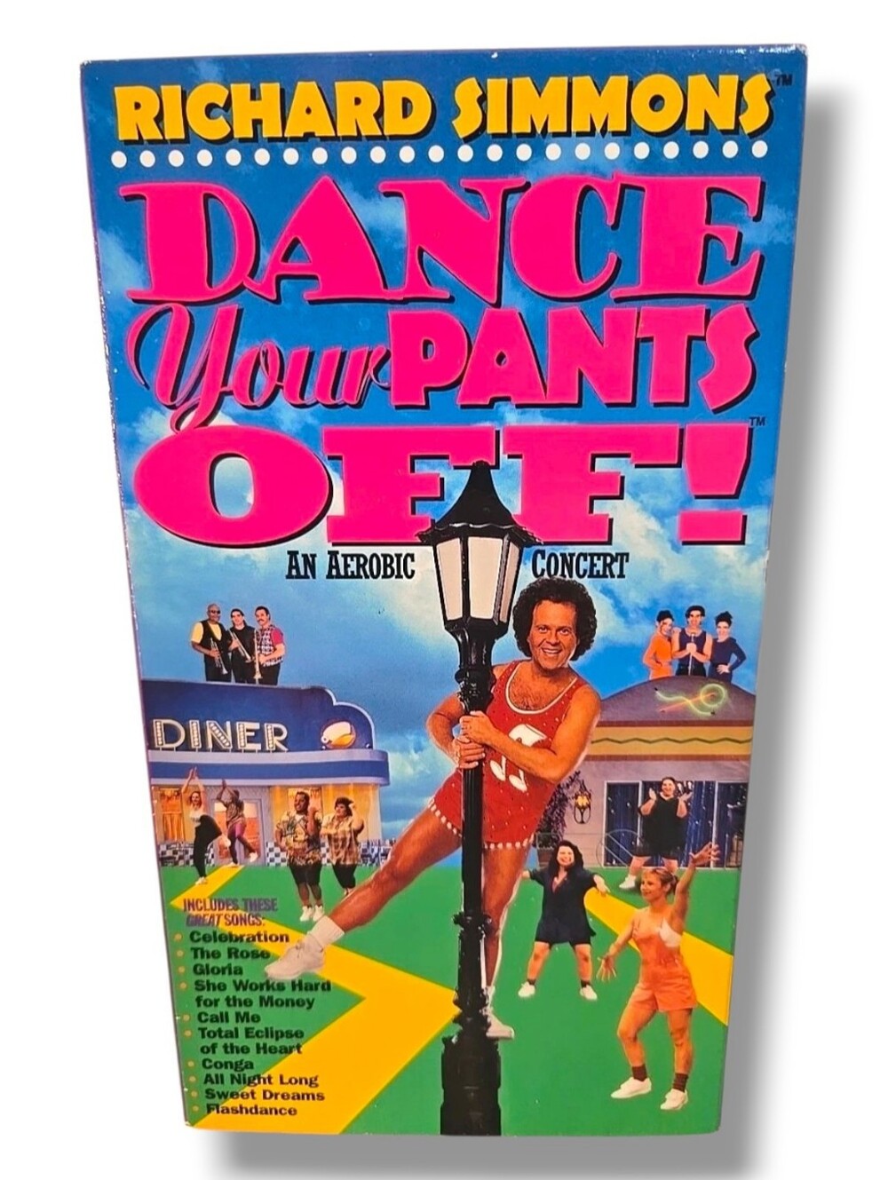 Dance Your Pants Off! Richard Simmons Fitness Cardio Workout VHS 1996